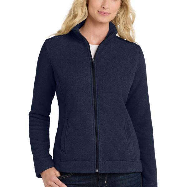 Ladies Ultra Warm Brushed Fleece Jacket Thumbnail