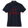 Ladies Heavyweight Cotton Pique Polo Thumbnail