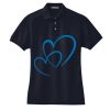Ladies Heavyweight Cotton Pique Polo Thumbnail