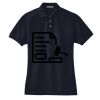 Ladies Heavyweight Cotton Pique Polo Thumbnail