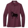 Ladies Silk Touch Long Sleeve Polo Thumbnail
