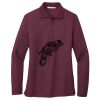 Ladies Silk Touch Long Sleeve Polo Thumbnail