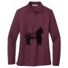 Ladies Silk Touch Long Sleeve Polo Thumbnail