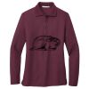 Ladies Silk Touch Long Sleeve Polo Thumbnail