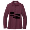 Ladies Silk Touch Long Sleeve Polo Thumbnail