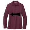 Ladies Silk Touch Long Sleeve Polo Thumbnail