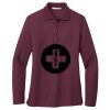 Ladies Silk Touch Long Sleeve Polo Thumbnail