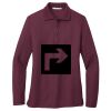 Ladies Silk Touch Long Sleeve Polo Thumbnail
