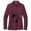 Ladies Silk Touch Long Sleeve Polo Thumbnail