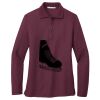 Ladies Silk Touch Long Sleeve Polo Thumbnail