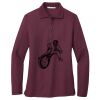 Ladies Silk Touch Long Sleeve Polo Thumbnail