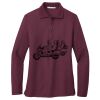 Ladies Silk Touch Long Sleeve Polo Thumbnail