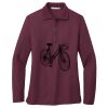 Ladies Silk Touch Long Sleeve Polo Thumbnail