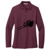 Ladies Silk Touch Long Sleeve Polo Thumbnail