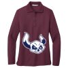 Ladies Silk Touch Long Sleeve Polo Thumbnail