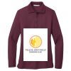 Ladies Silk Touch Long Sleeve Polo Thumbnail