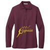 Ladies Silk Touch Long Sleeve Polo Thumbnail