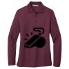 Ladies Silk Touch Long Sleeve Polo Thumbnail
