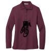 Ladies Silk Touch Long Sleeve Polo Thumbnail