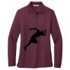 Ladies Silk Touch Long Sleeve Polo Thumbnail