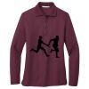 Ladies Silk Touch Long Sleeve Polo Thumbnail