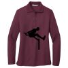 Ladies Silk Touch Long Sleeve Polo Thumbnail