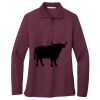 Ladies Silk Touch Long Sleeve Polo Thumbnail