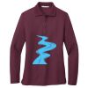 Ladies Silk Touch Long Sleeve Polo Thumbnail