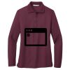 Ladies Silk Touch Long Sleeve Polo Thumbnail