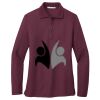 Ladies Silk Touch Long Sleeve Polo Thumbnail