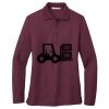 Ladies Silk Touch Long Sleeve Polo Thumbnail