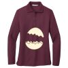 Ladies Silk Touch Long Sleeve Polo Thumbnail