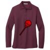 Ladies Silk Touch Long Sleeve Polo Thumbnail