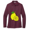 Ladies Silk Touch Long Sleeve Polo Thumbnail