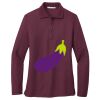 Ladies Silk Touch Long Sleeve Polo Thumbnail