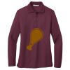 Ladies Silk Touch Long Sleeve Polo Thumbnail