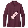 Ladies Silk Touch Long Sleeve Polo Thumbnail