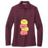 Ladies Silk Touch Long Sleeve Polo Thumbnail