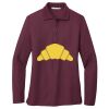 Ladies Silk Touch Long Sleeve Polo Thumbnail