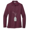 Ladies Silk Touch Long Sleeve Polo Thumbnail