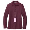 Ladies Silk Touch Long Sleeve Polo Thumbnail