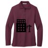 Ladies Silk Touch Long Sleeve Polo Thumbnail