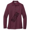 Ladies Silk Touch Long Sleeve Polo Thumbnail